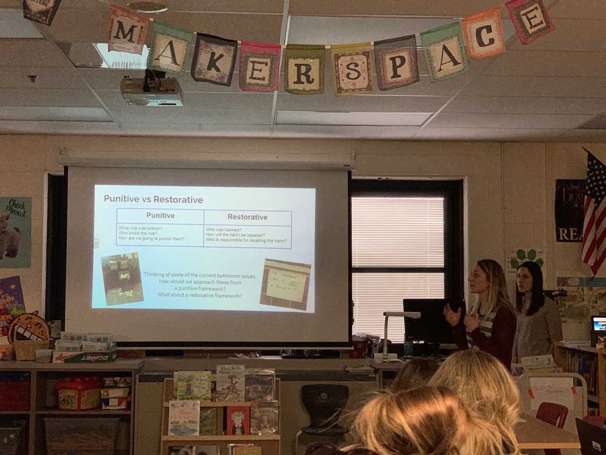 Jackson teachers learning about restorative practices #igniteD205 ⁦@HNoncek⁩