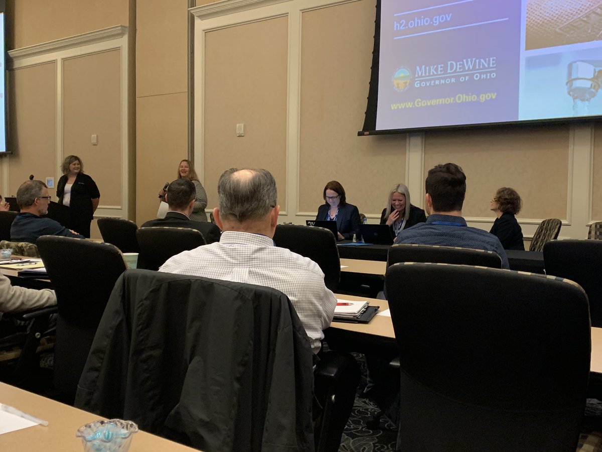 LorrieB72197366's tweet photo. The Ohio EPA Perspective @ One Water Gov’t &amp; Regulatory Affairs Workshop. #OneWaterOhio #OAWWA https://t.co/tdWUarXaIJ