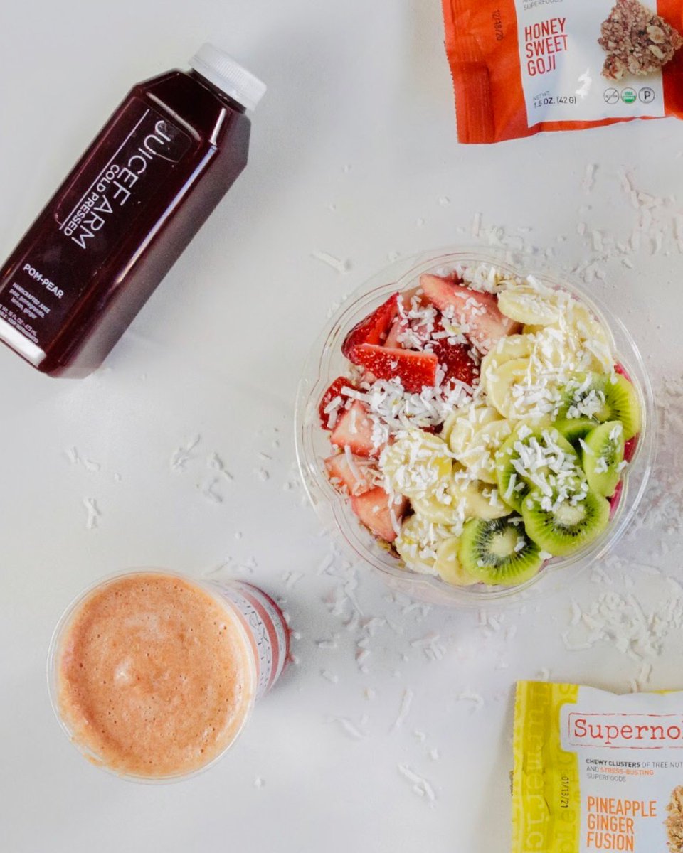 JuiceFarm_'s tweet photo. Breakfast? Lunch? Dinner? Snack? Juicefarm’s got you covered. 🌞 https://t.co/IAlx40NL2l