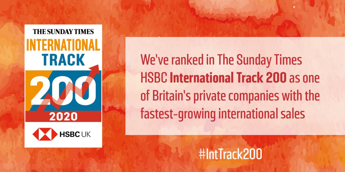 OxfordEconomics's tweet photo. Oxford Economics is delighted to be featured in the 2020 rankings of The Sunday Times HSBC 2020 International Track 200 of Britain's private companies with the fastest-growing overseas sales. @HSBCUKBusiness @ST_FastTrack and #IntTrack200. https://t.co/eYPOpQVZ48