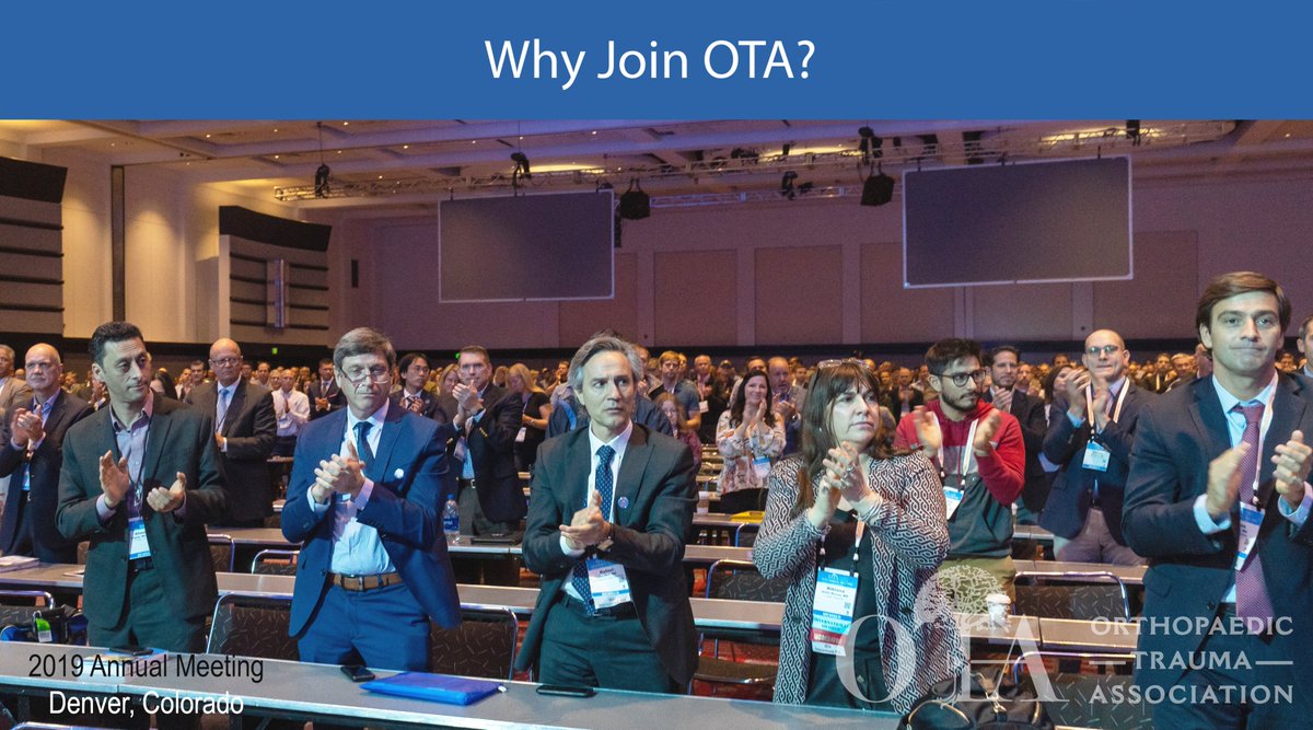 otatrauma's tweet photo. Help the OTA Promote Excellence in Care for the injured Patient through Education & Research for all trauma professionals.
Join OTA today at https://t.co/2oylUCUD6F
#joinota #membership #WhyOTAWednesday https://t.co/dMLz0i5t6S