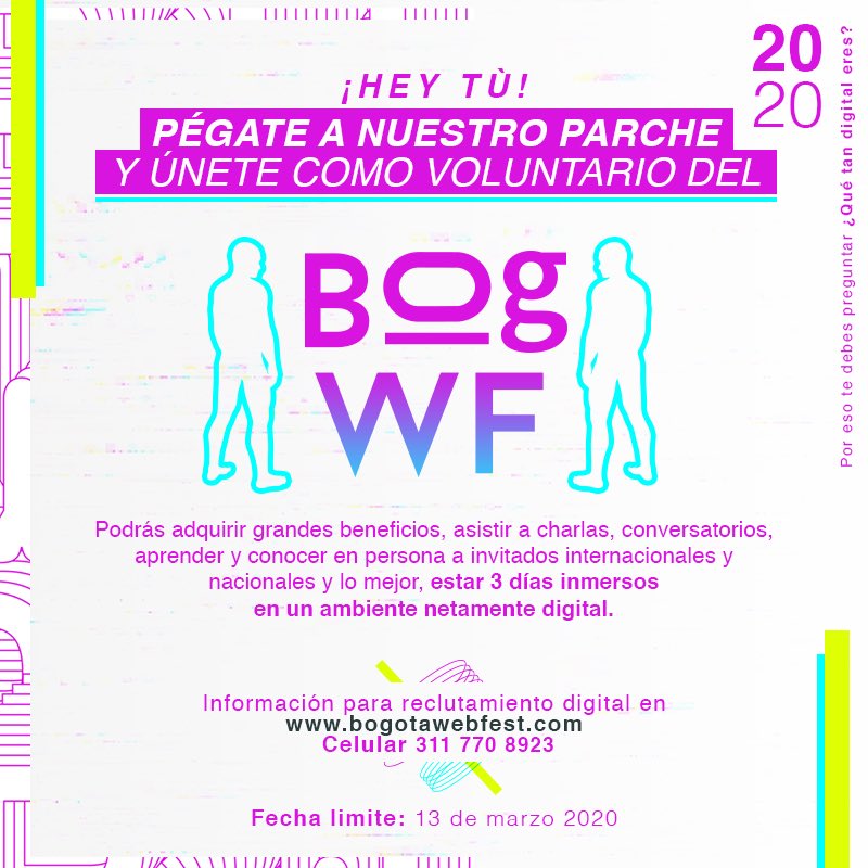 BogWebFest tweet picture