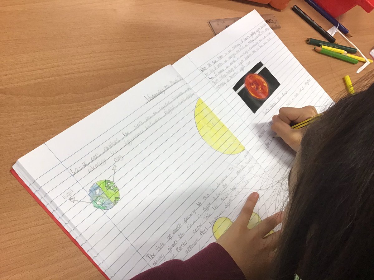 9Barcroft's tweet photo. Class 9 have been looking into night and day. We have also researched facts about the Sun https://t.co/OCNaFhBkB0