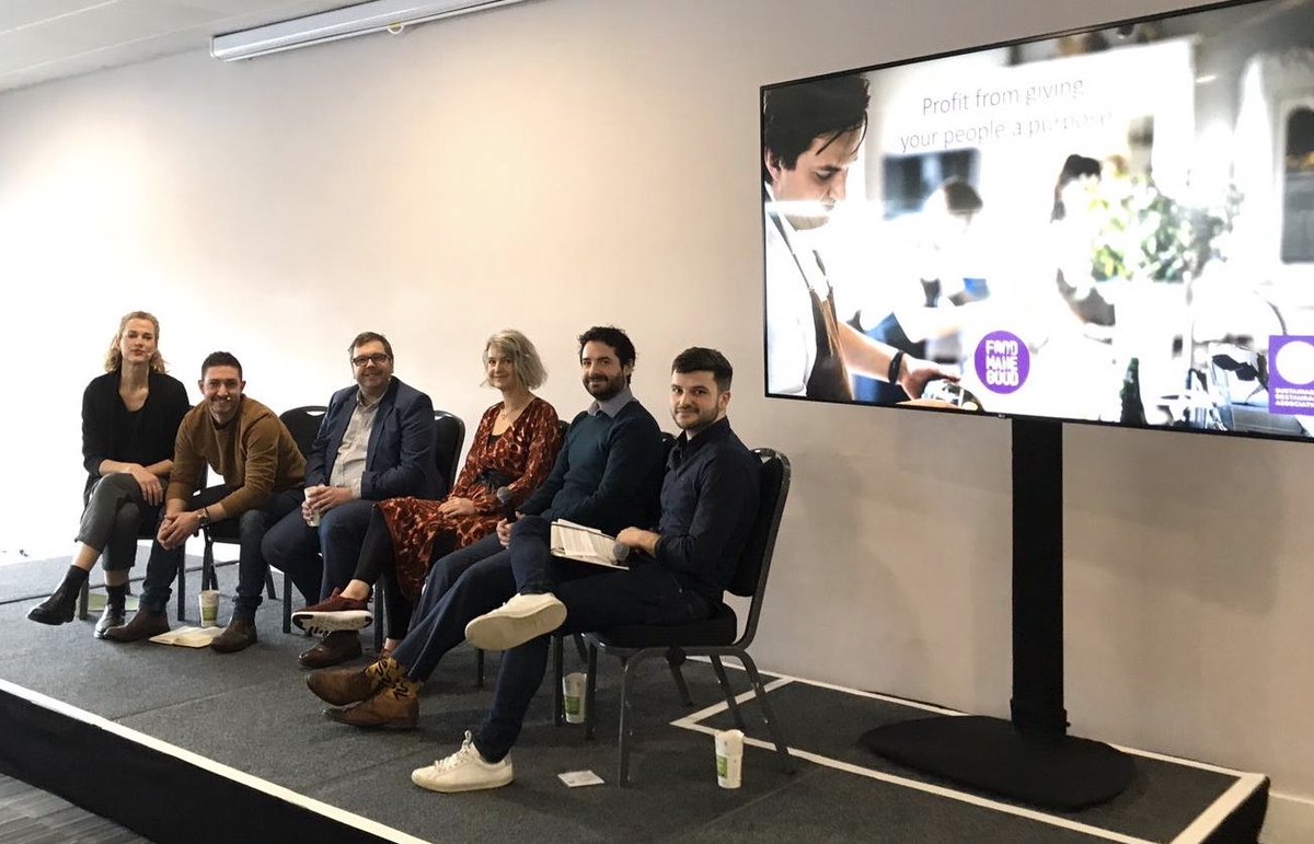 ylvafood's tweet photo. Over 80% of chefs have reported experiencing mental health issues in their career. At @the_SRA we focus on providing solutions together with our members &amp; expert partners. Great panel discussion today @HRC_Event with @CODEHospitality @PilotLightCMPGN @HospAction @HawksmoorLondon https://t.co/6oLYCaViub
