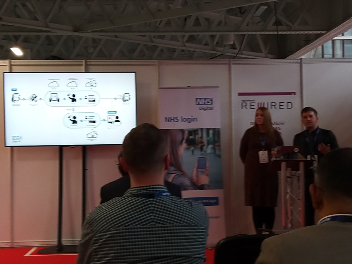#nhslogin talking <a href="/DHRewired/">Digital Health Rewired</a> about helping suppliers solve their thier verification challenge and setting a new onboarding record. 8 weeks to beat.! <a href="/darrenhutton/">Darren Hutton</a> <a href="/tim_dalby/">Tim Dalby</a>