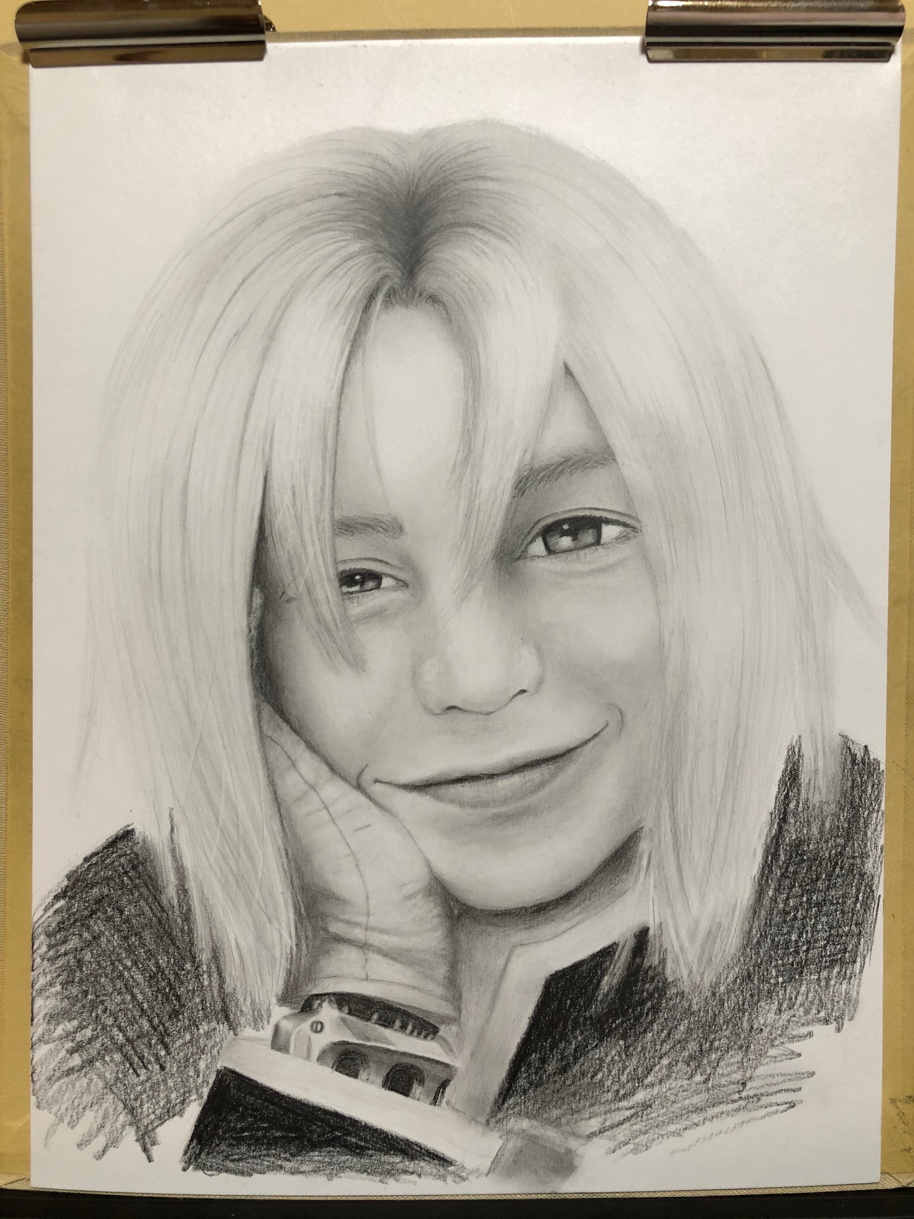 Rickey エドワード エルリック を鉛筆で実写化してみた 鋼の錬金術師 Fullmetalalchemist Edwardelric アニメ Anime 実写化 鉛筆デッサン デッサン Dessin Art Artwork Drawing Draw Illust Illustration Sketch Pen Penwork