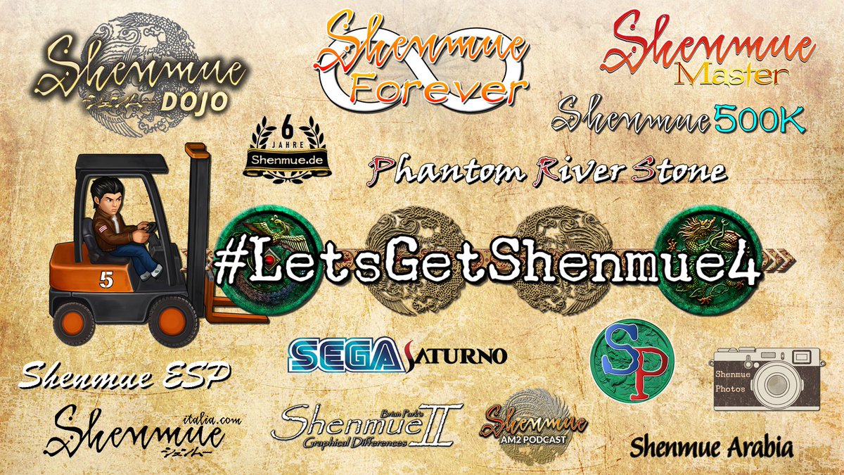 ShenmueForever's tweet photo. One Community… One Goal!
#LetsGetShenmue4

"Keep Friends, Those You Love, Close To You."
@Shenmue_Dojo @shen500k @phantom_river @ShenmueMasterFR @ShenmueDE @SEGASaturno @ShenmueItalia @Shenmuesp @ShenmueAR @shenmue_photos @sukapass @ShenmueAM2Pod @Shen2Diffs https://t.co/umUECUrjX5