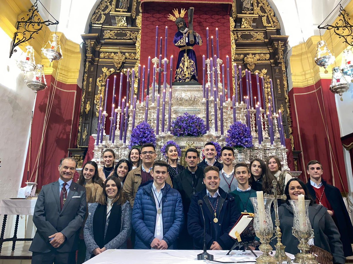 NtroJesus's tweet photo. 📸 Os mostramos algunas imágenes del segundo día (martes 03/03) de Solemne Quinario en honor a nuestro amantísimo titular Nuestro Padre Jesus Nazareno. 

Ocupa la sagrada cátedra Rvdo. D. Carlos Romero Prieto (párroco de Ntra. Sra. de las Huertas , La Puebla de los Infantes). https://t.co/I5FHgQEOGW
