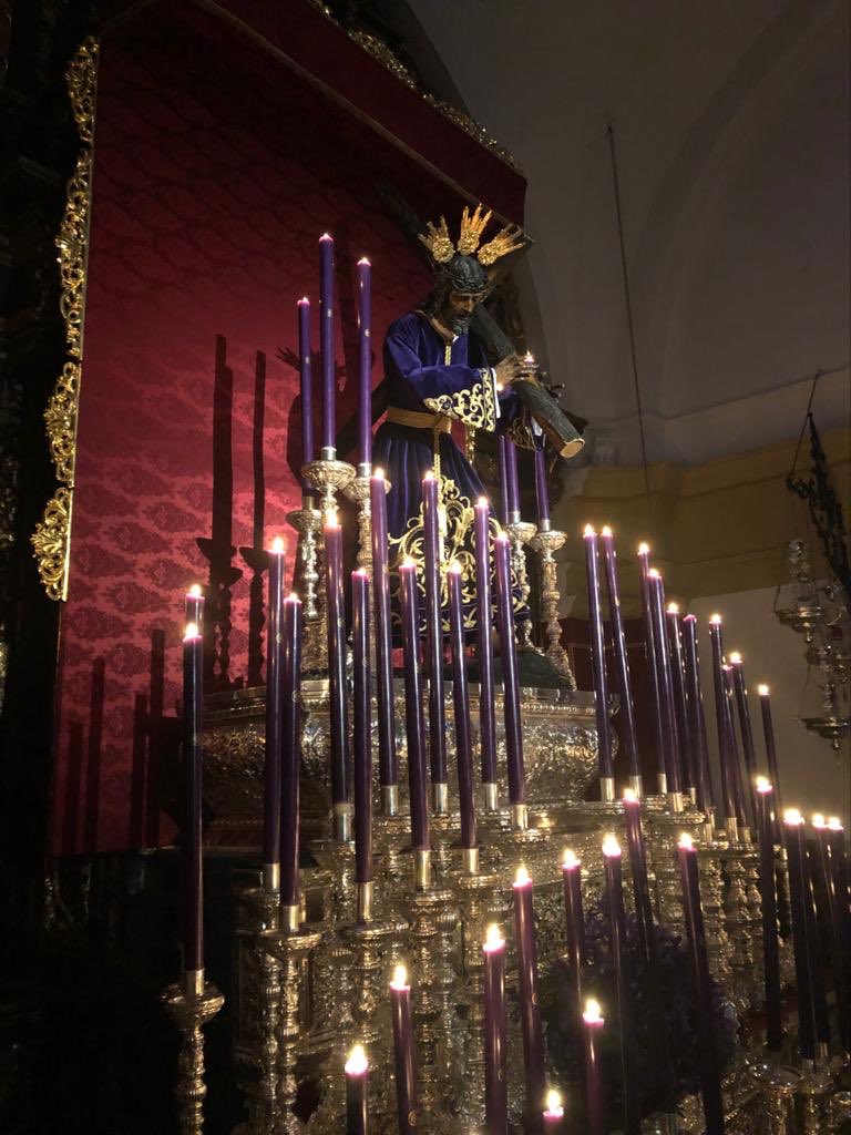 NtroJesus's tweet photo. 📸 Os mostramos algunas imágenes del segundo día (martes 03/03) de Solemne Quinario en honor a nuestro amantísimo titular Nuestro Padre Jesus Nazareno. 

Ocupa la sagrada cátedra Rvdo. D. Carlos Romero Prieto (párroco de Ntra. Sra. de las Huertas , La Puebla de los Infantes). https://t.co/I5FHgQEOGW