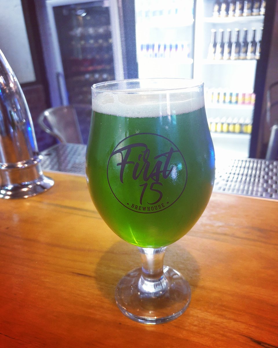 15_brewhouse's tweet photo. Beer of the month alert!!! Can't make it to Ireland for the 17th? Don't worry, we got you. Come try our green lager, in honour of St Patrick's day

#first15brewhouse #44Quinnstreet #greenmamba #StPatricksDay https://t.co/NU91u44lG0