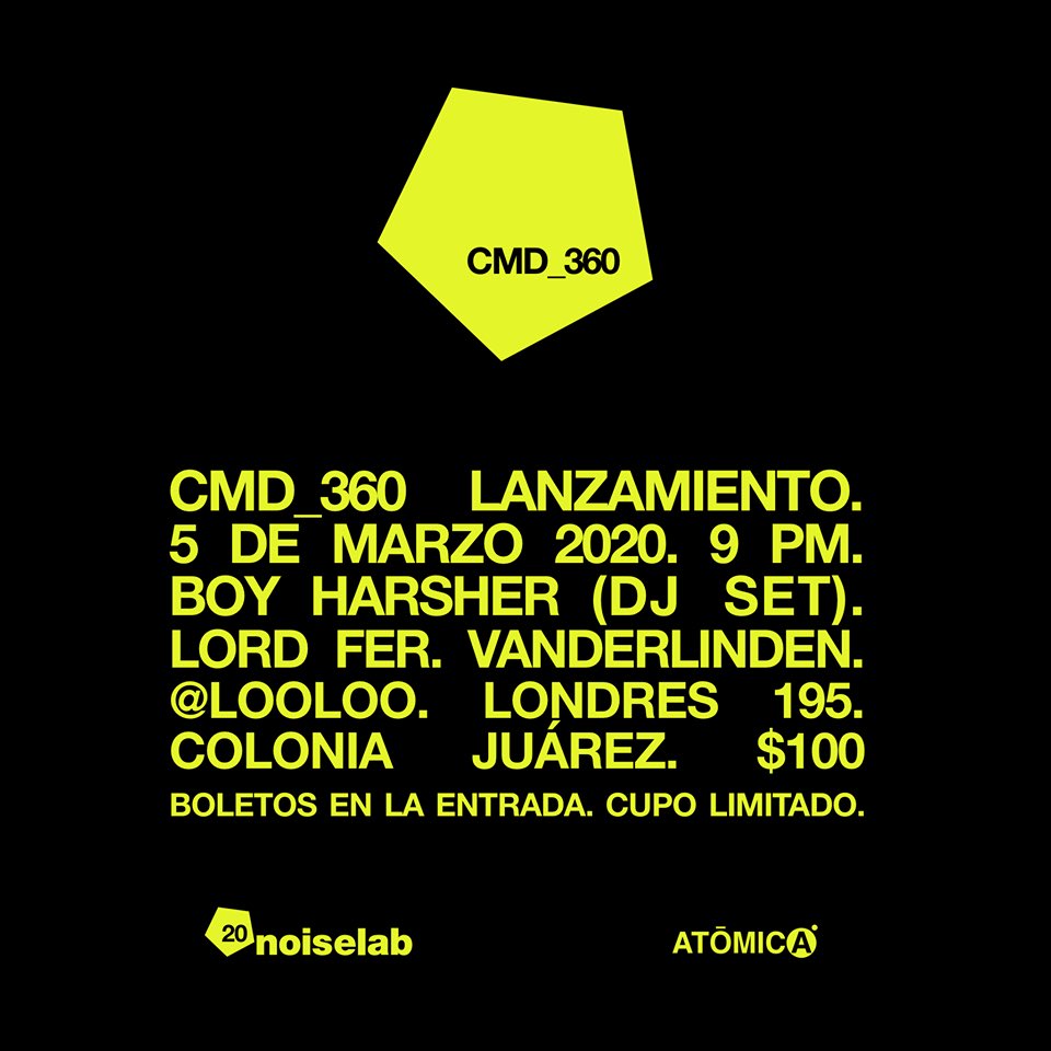 Ibero909FM's tweet image. Este jueves @noiselab hará una fiesta de lanzamiento sobre el Command_360, eventos de música previos al #CMDFEST. Hoy en el Wake &amp;amp; Bake @davosea regalará tres pases dobles. ¡Atentos! 

ibero909.fm/playlist-9091