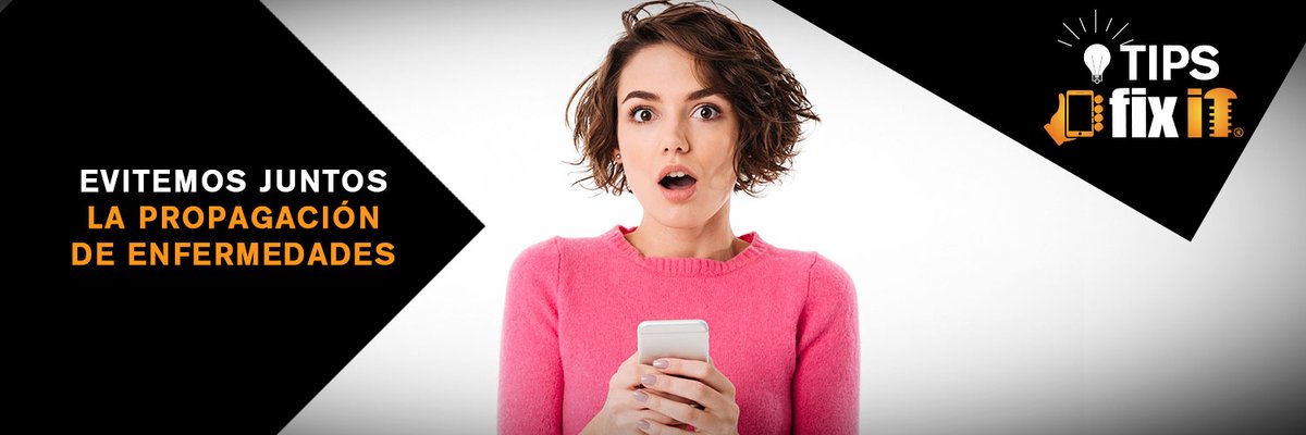 OficialFixit's tweet photo. #TipsFIXIT: ¡No uses alcohol para limpiar la pantalla de tu #celular! Tu #dispositivo cuenta con una película protectora anti grasa, el alcohol puede dañarla.
👉Un paño de microfibra es suficiente
👉También, puedes hacerte de un #sanitizante #Ultravioleta como el de @PhoneSoap https://t.co/gNxiJxkGSq