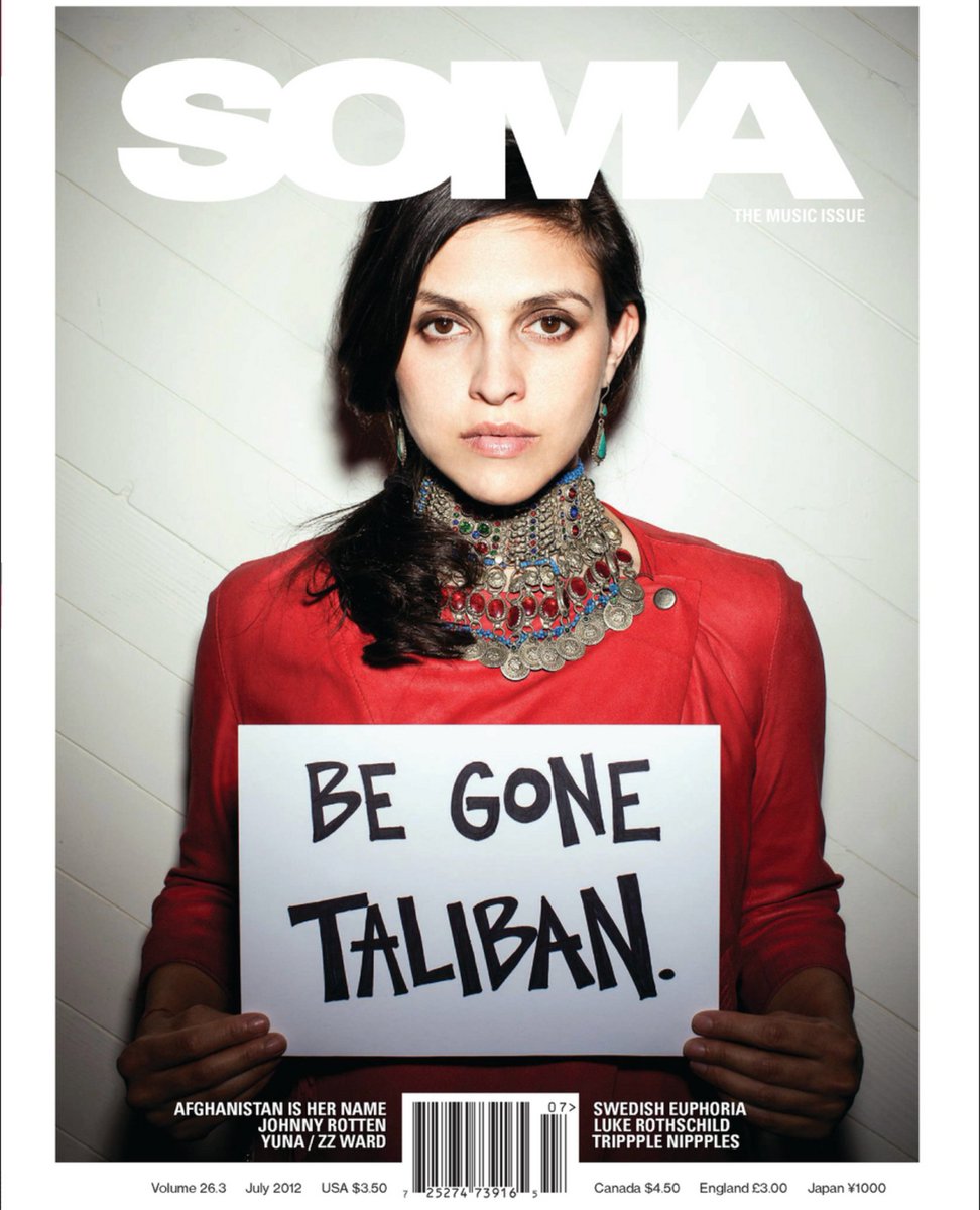 To kick off Women's History Month, we would love to present to you Ariana Delawari, an Afghan filmmaker, musician, and activist. Delawari has made her name in peace activism by initiating "Inspire Peace", a group to inspire Afghan youth. 

#somamagazine <a href="/arianadelawari/">ariana delawari</a>