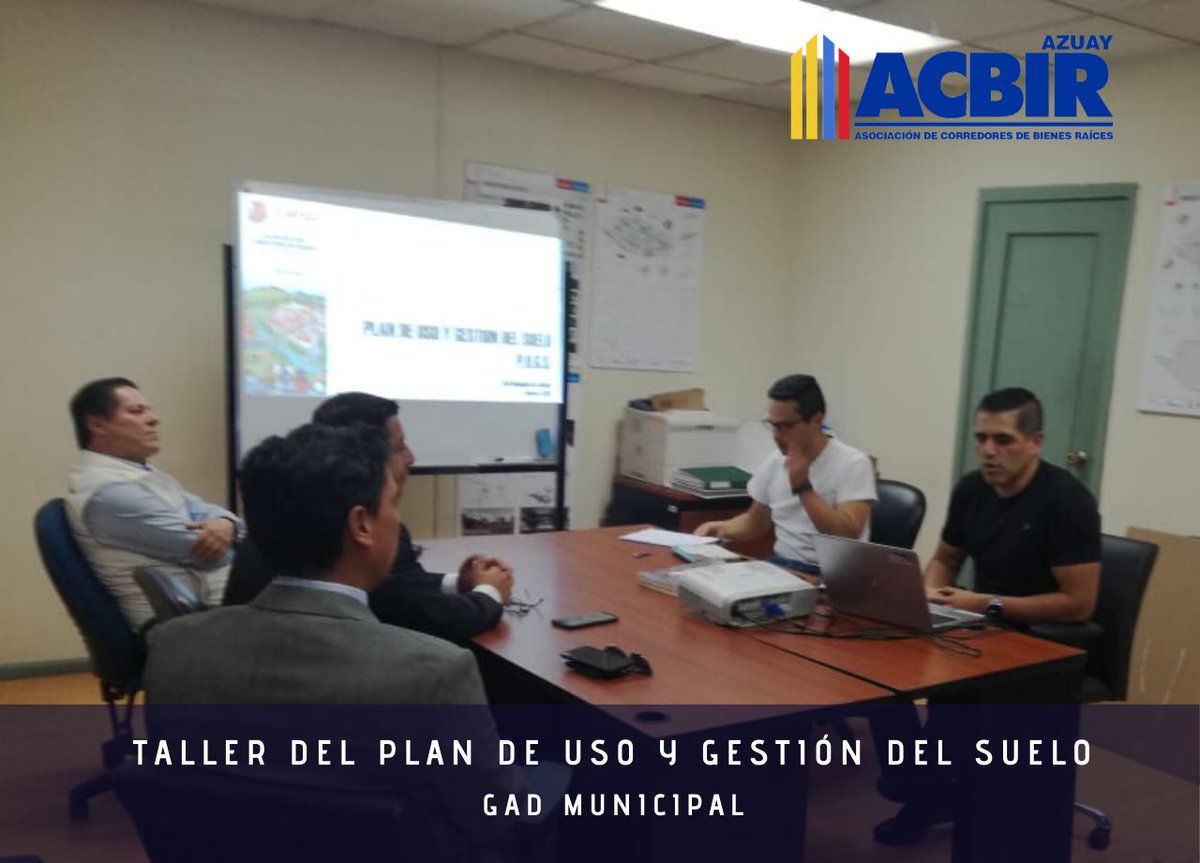 AcbirAzuay's tweet photo. El pasado 28 de febrero, el Directorio de ACBIR AZUAY en coordinación con el GAD Municipal, estuvieron presente en el desarrollo del Taller de Trabajo del Plan de Uso y Gestión del Suelo de la ciudad de #Cuenca. Seguimos trabajando por el desarrollo de la ciudad.
#YoSoyAcbir https://t.co/izbKAHmhc2