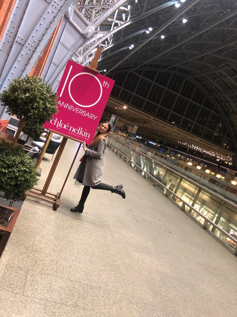 Stacey_Bland's tweet photo. Fantastic Night celebrating 10 years of @chloenelkin last night @SearcyStPancras thanks for inviting us 😊It was great to catch up with old friends and make some new ones! And thank you so much for all of your help on @CallMeVickyPlay here’s to the next adventure 💗 https://t.co/VeihkXGx8j