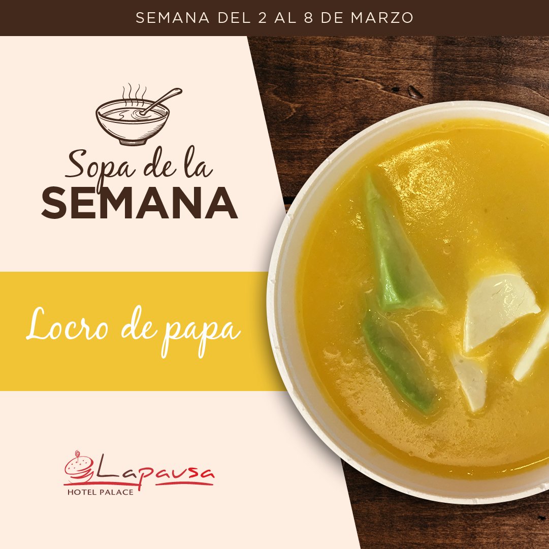 Disfrútala por toda esta semana y a partir del 10 de marzo, podrás degustar de nuestra tradicional #fanesca 🤤