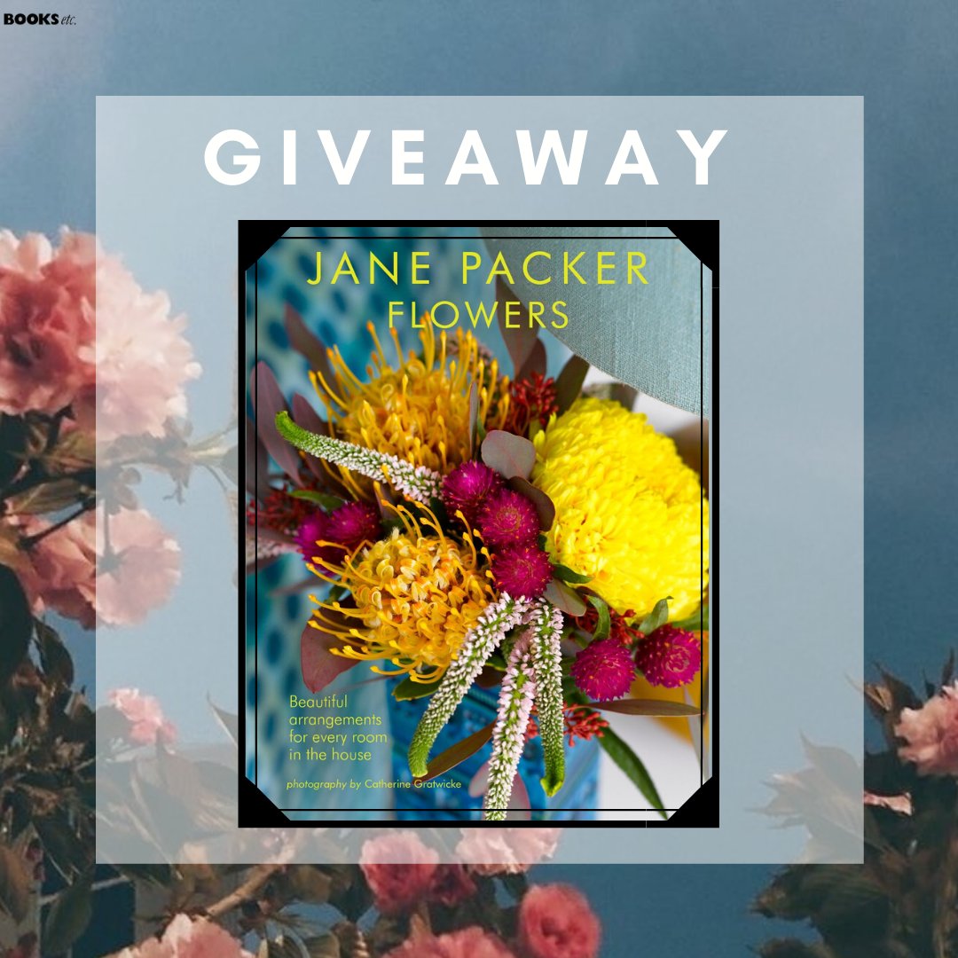 BOOKSetc_online's tweet image. RT/follow to be entered in this #giveaway.

In Jane Packer Flowers there are no stiff formal bouquets or party displays, just pretty, simple and achievable arrangements that you'll yearn to recreate in your own home.

Buy here: ow.ly/qRHQ50yBysr
Courtesy of @RylandPeters