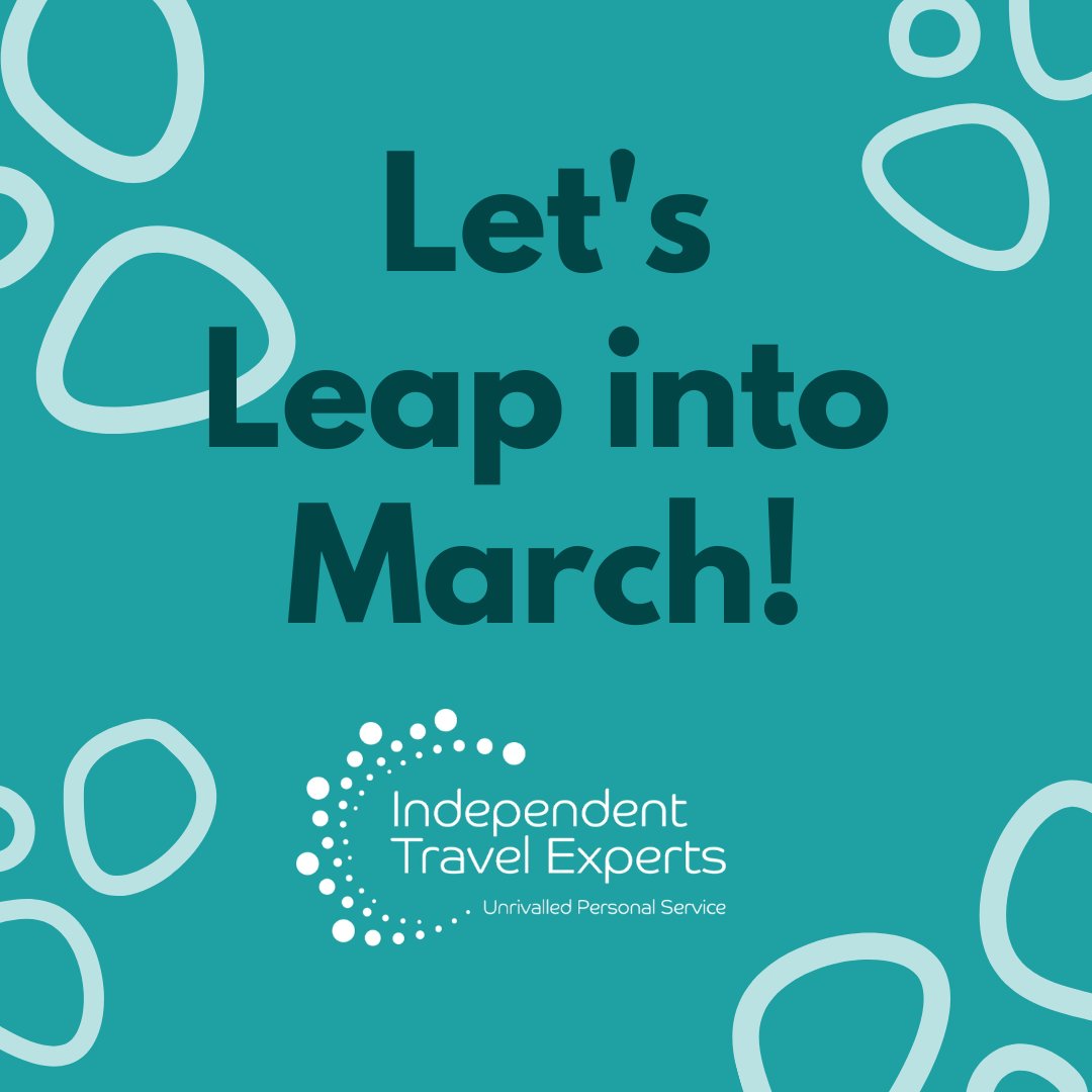 Where will you be going in March? 🛥️✈️🚄

Still undecided? 🏕️🏖️

Let your Independent Travel Expert guide you onto your next adventure. ⛷️🏄🚴‍♀️