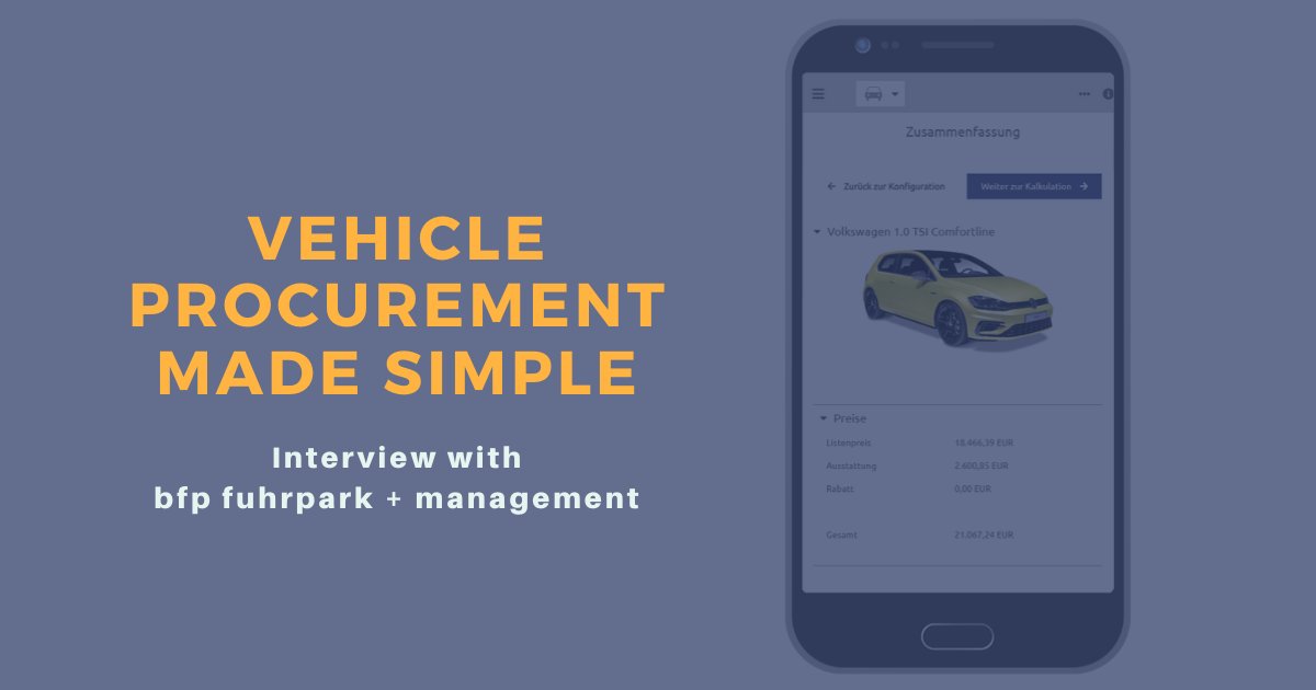 comm_fleet_EN's tweet photo. #Vehicle #procurement made simple: @bfp_fuhrpark #fleetmanagement magazine asks how buying cars for a #businessfleet can be done efficiently and affordably. The @community4you board of directors answers: https://t.co/0GwHtR5z6m 

#commcars #fleetsoftware https://t.co/P8LgeKqhLG