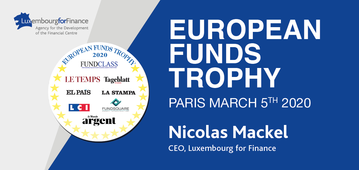 LuxFinance's tweet photo. Our CEO @MackelNicolas will give a keynote speech on sustainable finance at the European Funds Trophy organised in Paris on March 5th.
➡️https://t.co/nuHyMkUuvG
#EuropeanFundsTrophy #Fundclass #Finance https://t.co/bmQ4V8I6JX