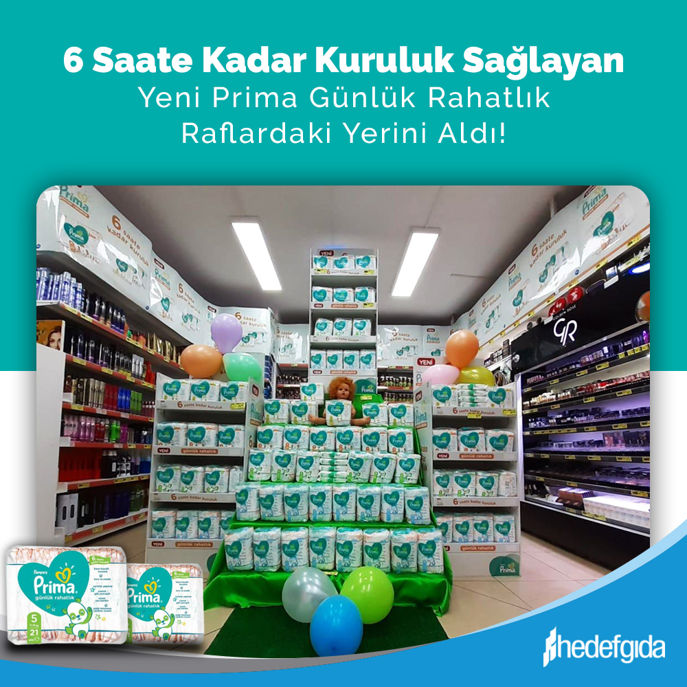 HedefGida's tweet photo. Anne ve babalara müjde! Yeni Prima Günlük Rahatlık serisi raflardaki yerini aldı!

#hedefgida #hedefteam #prima #günlükrahatlık #bebekbezi https://t.co/d4JbwI4mAu