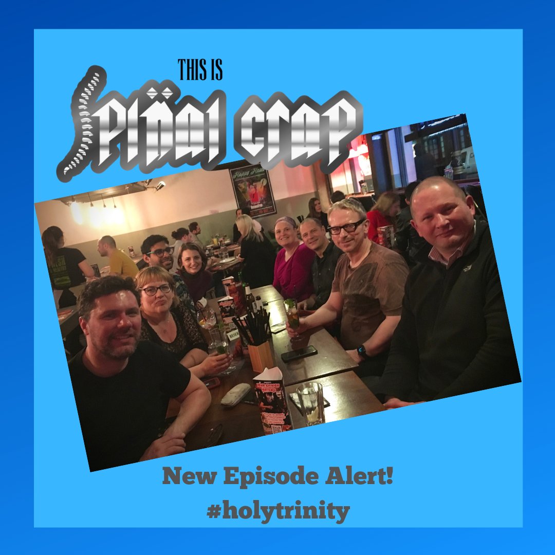 spinalcrapshow's tweet photo. One of the best things about recording this week's #holytrinity episode was hanging out with this lot!
In Episode 10, we're talking about the work done by our 3 top charities @backuptrust @spinalinjuries and @AspireCharity
#thisisspinalcrap
#podcast
https://t.co/Jr83dGOQCA https://t.co/KyMwHFJ2OG