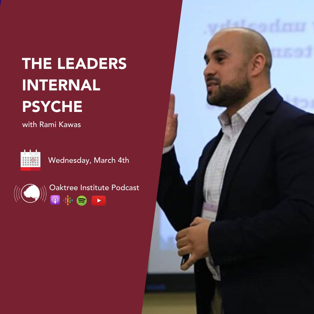 OTInstitute's tweet image. The most important law that every leader should make is the mindset of growth &amp;amp; understand the inner workings of who we are as individuals. How we grow these different elements of who we are truly shapes our inner psyche.

Listen to all the episodes here: linktr.ee/oaktreeinstitu…