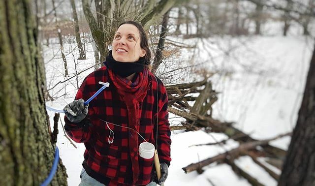 Blythe says I have to stop flooding our Instagram with pictures of her, but I can't help it. She looks so good working on the farm!

We worked all day yesterday in the rain, getting our last few hundred taps in!

#womenwhofarm #womeninbusiness #bestwifee… ift.tt/39iXBJf