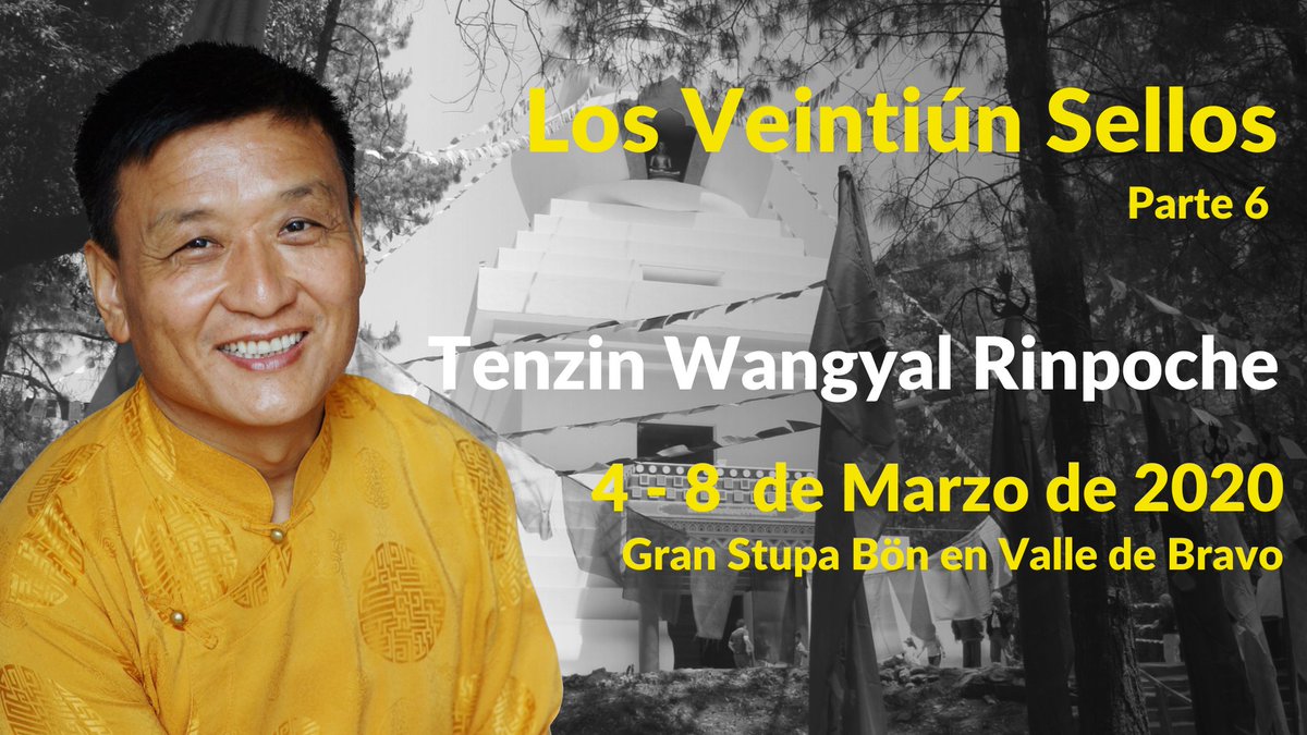 LigminchaMexico's tweet photo. HOY inicia Los 21 Sellos con Tenzin Wangyal Rinpoche en la Gran Stupa Bon en Valle de Bravo - https://t.co/VekqajEfkz https://t.co/JSCUUMm3K5