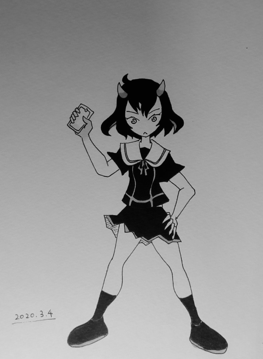 以前 ケムリクサのキャラを久米田康治先生風に描いたらとても可愛かったので へんた かぷちぃののイラスト