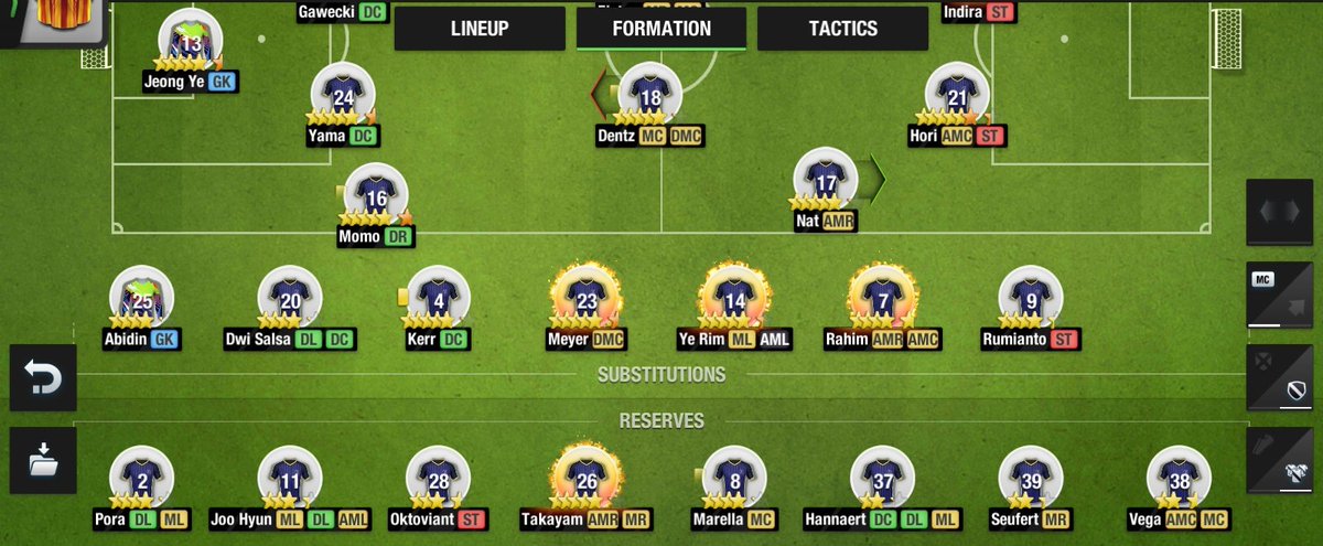 NovistarHSC's tweet photo. #SquadLaunching π
#NHSC S61 Subs
25 GK - A. Abidin π
20 DL - Y. Dwi Salsa
4 DC - T. Kerr
23 DMC - F. Meyer
14 ML - K. Ye-Rim
7 AMC - A. Rahim
9 ST - F. Rumianto
2 DL - R. Pora
11 AML - B. Joo-Hyun
28 ST - B. Oktovianto
26 AMR - K. Takayama
8 MC - D. Marella
#AyoNHSC https://t.co/dDg8T5syOV