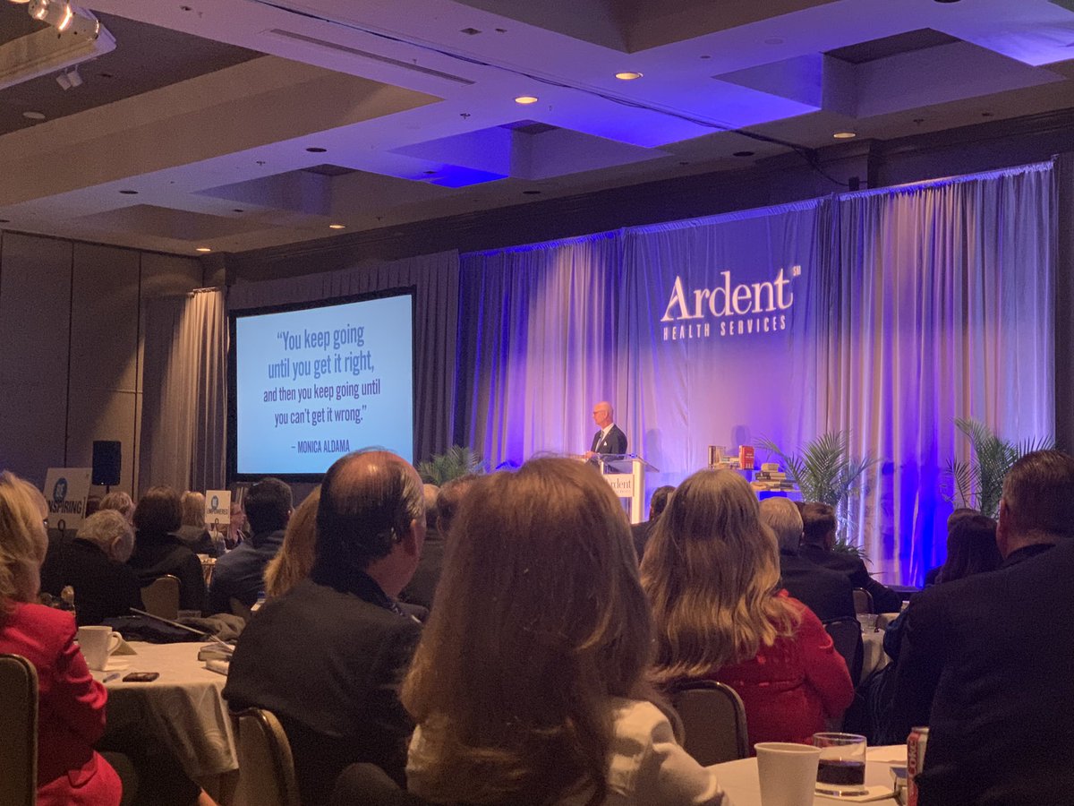LLCoolJames512's tweet photo. Great message from Ardent President and CEO @DTVandewater this morning. Love he incorporated @monicaaldama and #cheernetflix inspiration. #beardent #ardentpurpose https://t.co/gwjUqSAA2Y