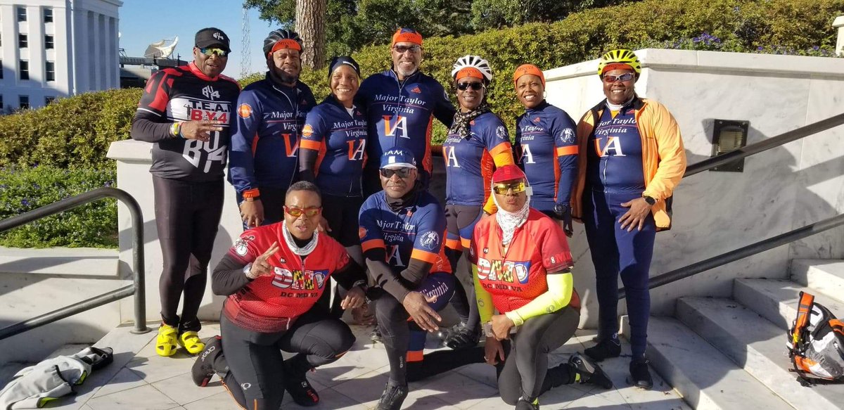 mtccva's tweet photo. An emotional weekend riding the March on Selma #MajorTaylor99 #mtccva https://t.co/8KDd4ba3N7