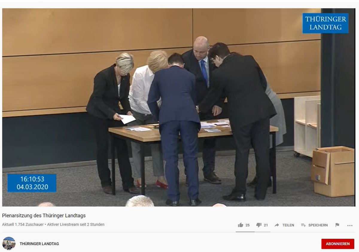 SvenIsHell's tweet photo. Alle Stimmen wurden abgegeben, die Auszählung beginnt.
#thüringenwahl #Thüringen #ef0403 #noafd https://t.co/KYM9baIL9u