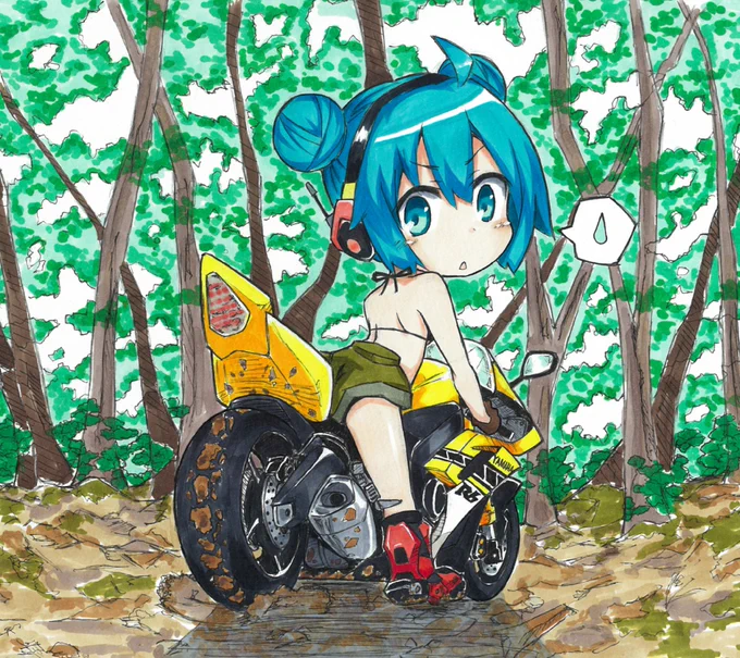 7年前(左)と比べると絵の味付けがだいぶ変わった 