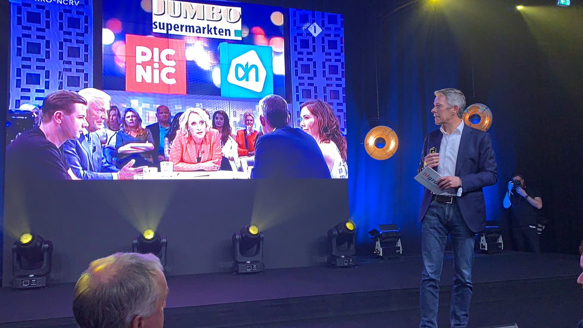Het #NLGroeit jaarcongres is begonnen. <a href="/mgmuller/">Michiel Muller</a> van <a href="/picnic/">Picnic</a> opent en vertelt over zijn groeistrategie. #BusinessBoost