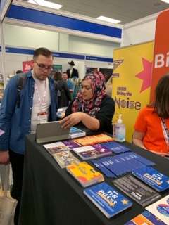 Final day of <a href="/MusicEdExpo/">Music & Drama Education Expo</a>!

Don’t miss the chance to come see BBC Bring the Noise at stand E23 to find out all the amazing and FREE music and drama resources we have to offer.

#BringTheNoise