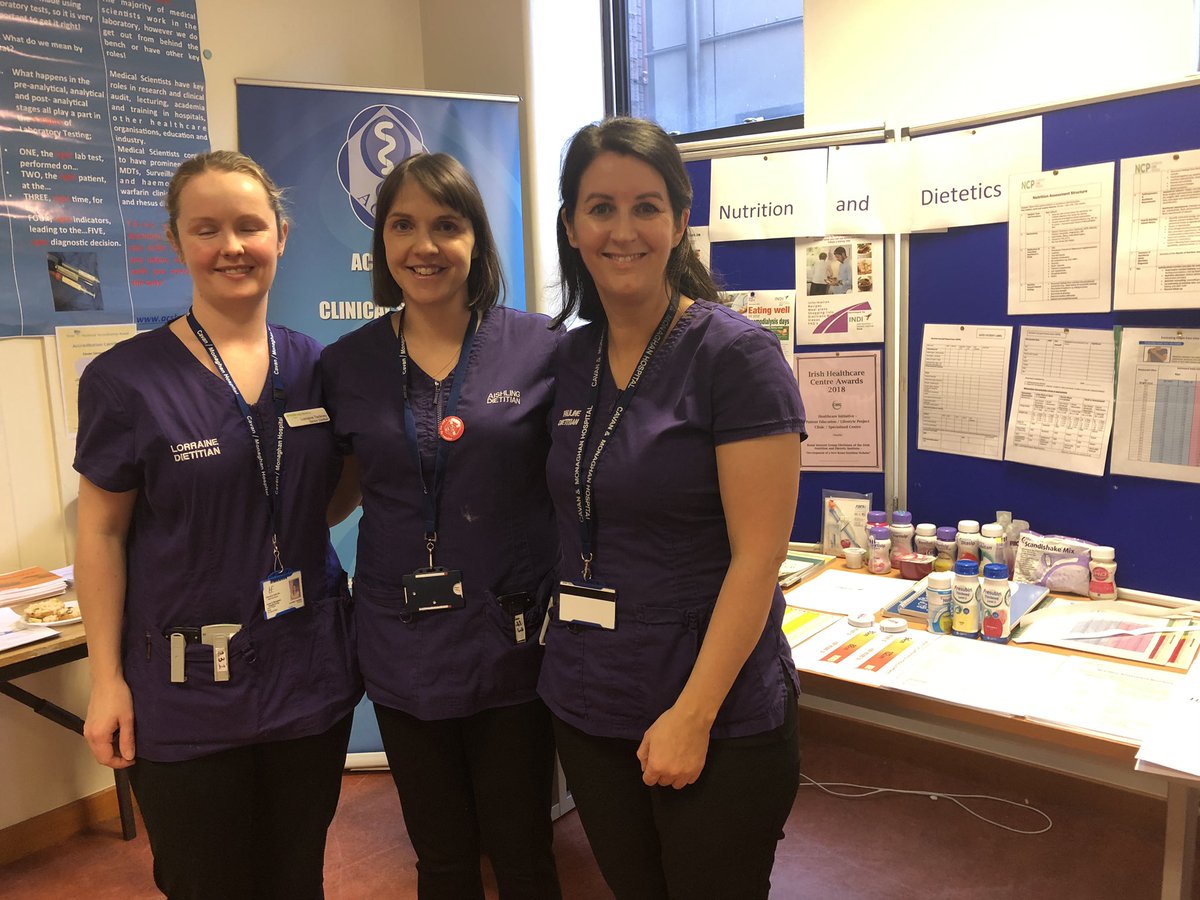 bern_moore's tweet photo. Showing “what we do” as dietitians for National HSCP Day #WeHSCPs @PaulineConnol16 @aishling_sheils @Lorraineor10 @niamhoab_niamh @MaryRahill  at Cavan &amp; Monaghan Hospital @trust_indi https://t.co/yNxwyWUqlx