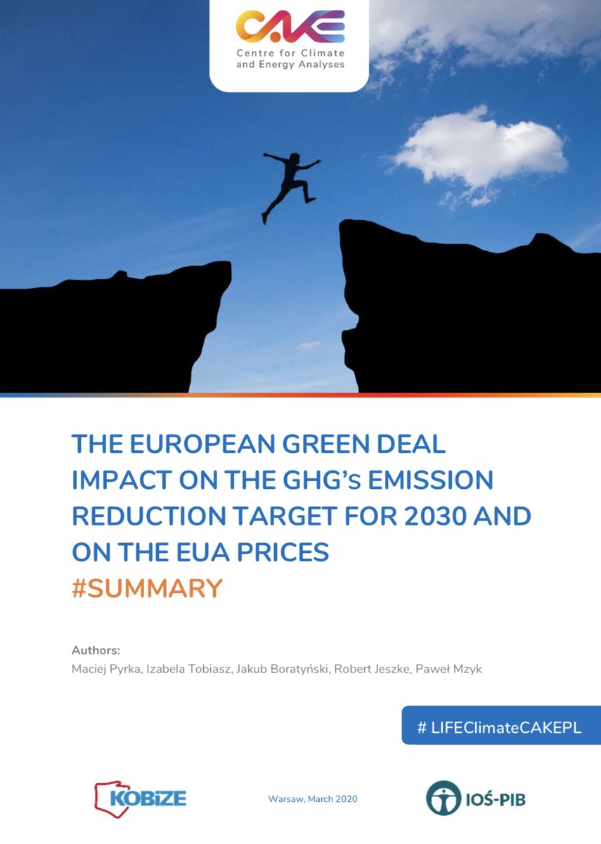 climate_cake's tweet photo. We encourage you to read the new #LIFEClimateCAKEPL analysis: "The #EuropeanGreenDeal impact on the #GHG’s #emission reduction target for 2030 &amp; on the EUA prices"

✅Summary in ENG: https://t.co/m29hdASsxh

@LIFEprogramme #EUETS #non-ETS #ClimateLaw #OCCT #EUgreenDeal #netzero https://t.co/6chugZyF4p