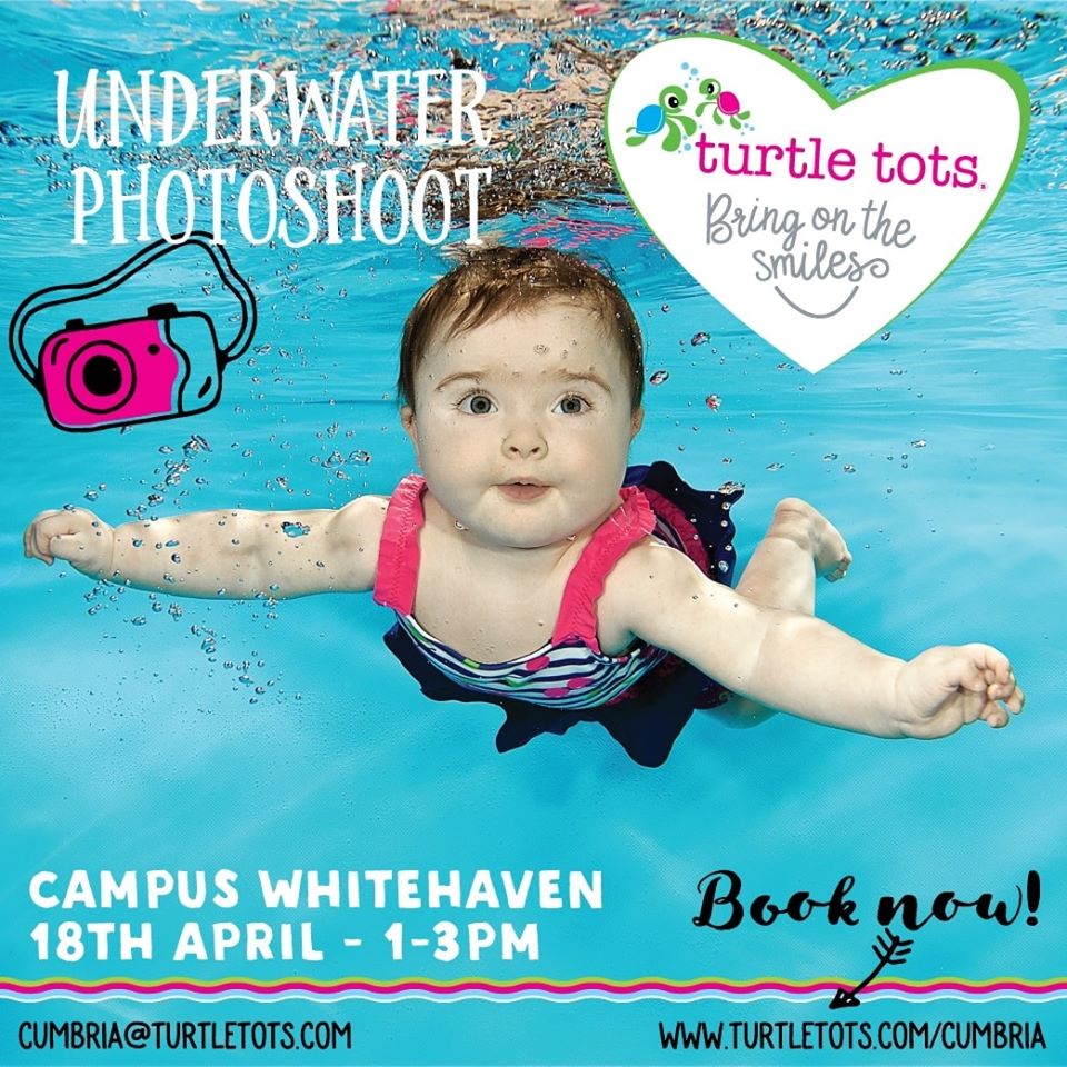 CW_haven's tweet photo. Are you a member of Turtle Tots Cumbria? Want to take part in their Underwater Photoshoot? 
Book your place for Saturday 18th April, 1pm-3pm, by clicking on the link below 👇👇👇🐢🐢🐢💦💦💦
https://t.co/4dmsnyPuEG https://t.co/xUjAK5bnch