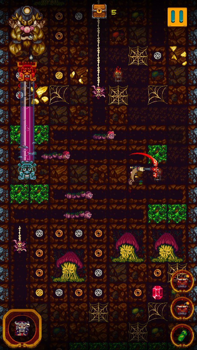 OddVesselGames's tweet photo. Grumpy Dwarf is out on iOS! 🥳 Join the Grumpy Dwarf in his quest to get rich! ⛏️💎
https://t.co/Q9tf87Tew5
#pixelart #gamedev #indiedev https://t.co/5UvW8U0Qha
