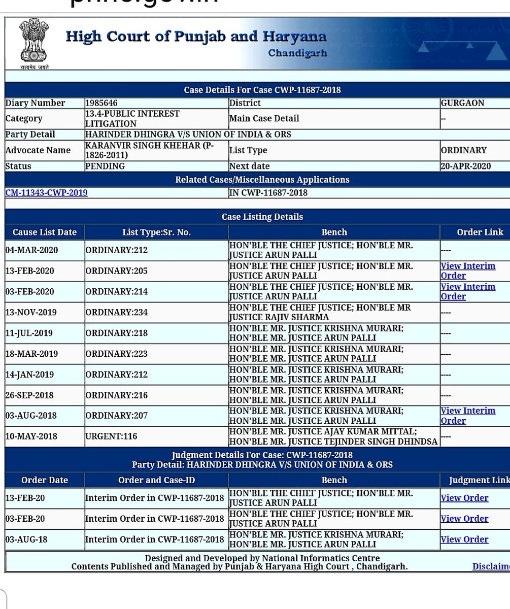Koolau High Court Daily Case List District Court Cause List Case