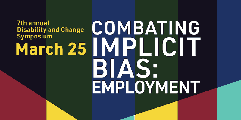 IODTempleU's tweet image. This year's Disability and Change Symposium raises up lived experiences on the journey to employment – from dreams to reality and the hidden stumbling blocks of bias that can take us by surprise. 

March 25 @TempleUniv in Philadelphia. tinyurl.com/wbqlkdj
#DisChange20