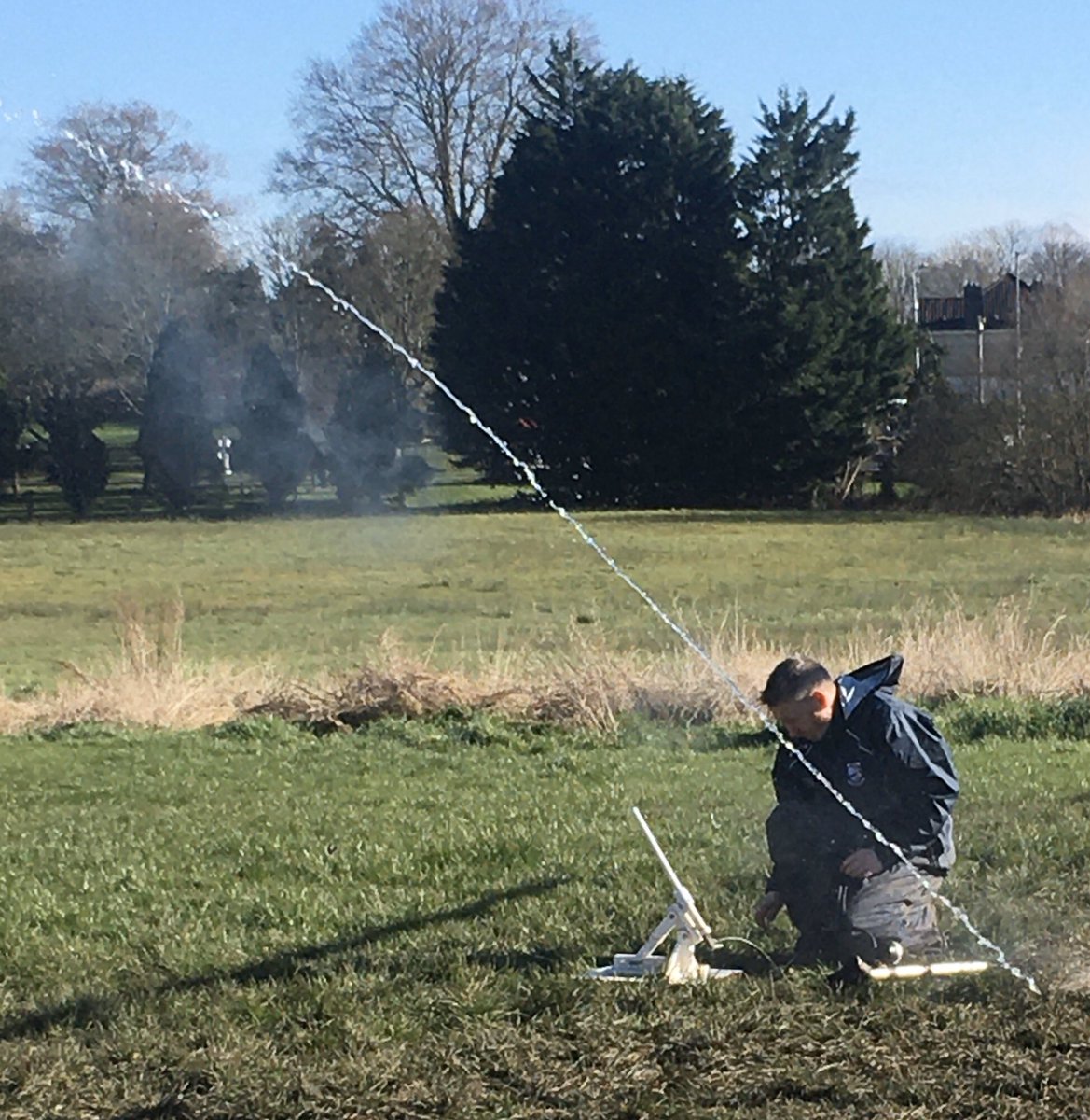 ScoilIde's tweet photo. First classes really enjoyed watching the launch of rockets this morning. Fifth classes were great role models for the aspiring engineers ! They are already planning their designs. Thanks Mr Gleeson, Mr O Donoghue and all in Bronte #EngWeek2020 https://t.co/3I3rlP0LN5