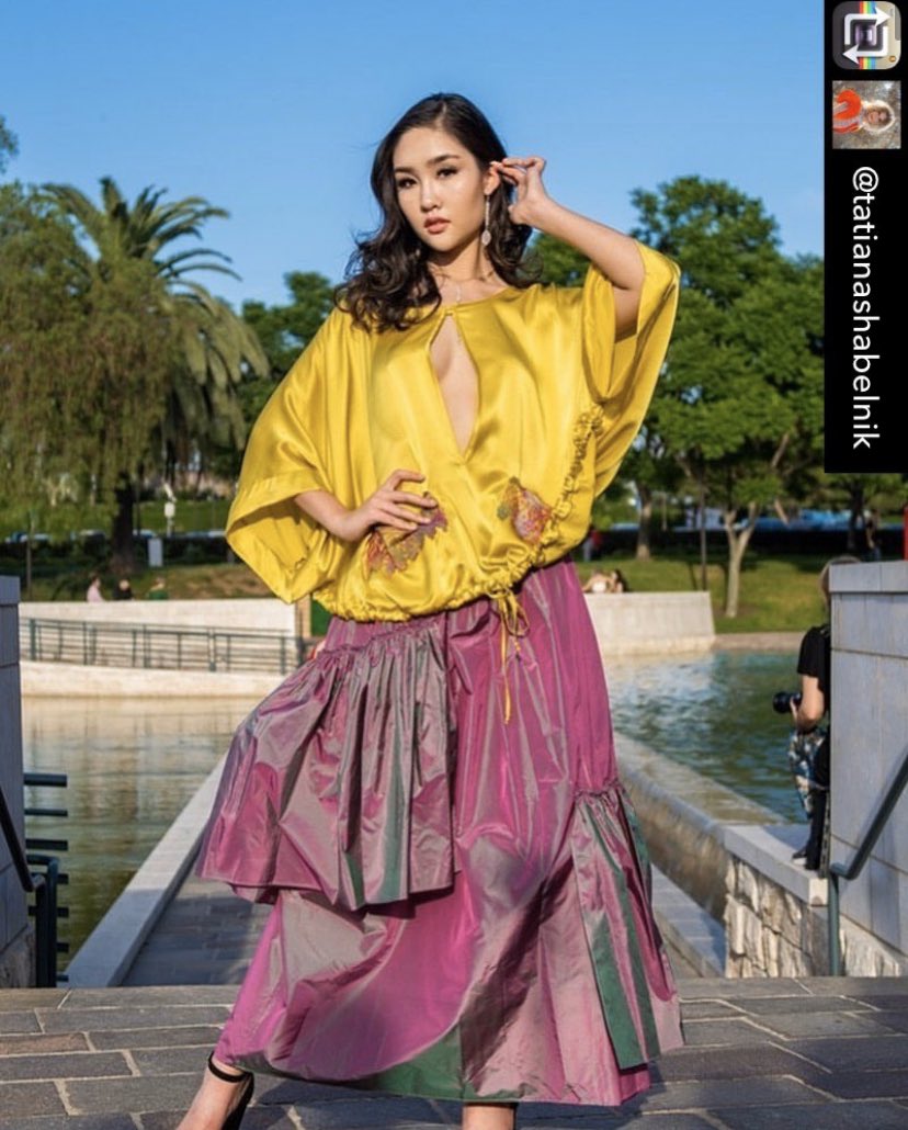HauteCGala's tweet photo. Repost from 2020 Haute Couture Gala Designer @TaniaShabelnik - #stunning #model @jolieeliuu_ #rocking the #runway @ocfashionweek #ocfashionweek for #fashiondesigner #photographer #kenhugh #capture #art #photography #makeup and #hair by @ToniGuy_Academy https://t.co/tKEvik7Ejb