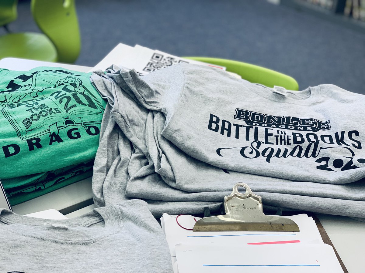 BrickLovesBooks's tweet photo. ⚙️Gearing up for #MBOB competition this afternoon! 🐲 We are ready to represent @BonleeSchool ! #battleofthebooks #ncbattleofthebooks #readingcompetition #allkidscan #readersareleaders #chathamcountyschools#bonleeschool https://t.co/9rTE46qgEG
