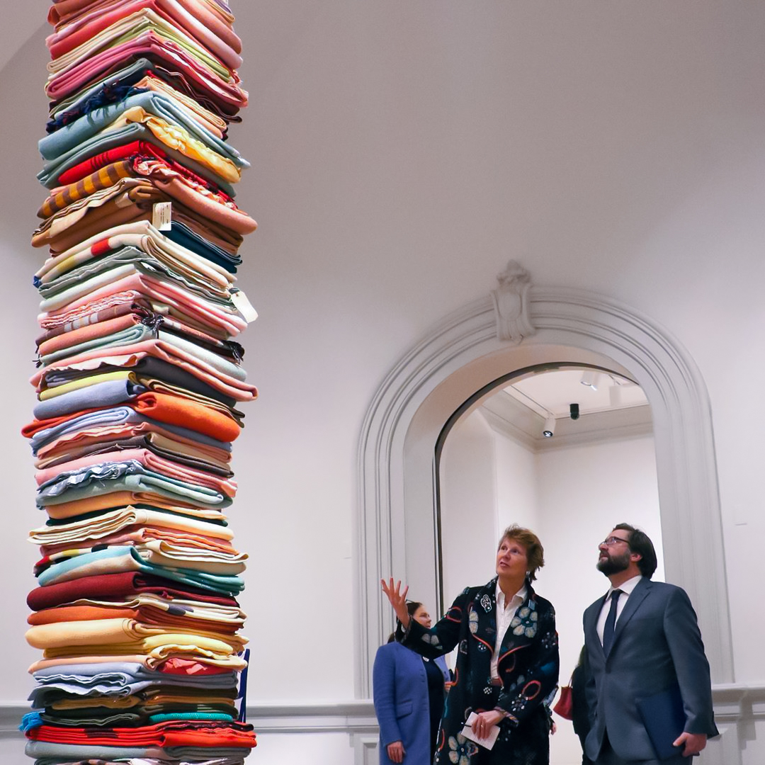 DCITYstyle's tweet image. Tapestry. Textiles. Ceramics. Quillwork. Printmaking. Photography. Art. Women. The majority of Native art was, and is, female-made. It fills our hearts - and the Renwick Gallery - through May 17. #DCITYstyle