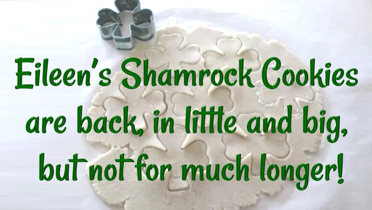 St. Patrick's Day is getting closer!
#aTasteOfThePast #StPatricksDayCookies #LuckofTheIrish #SugarCookieDecorating