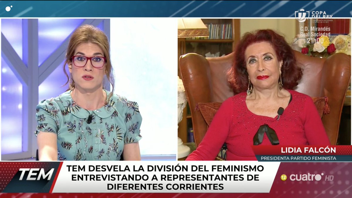 todoesmentiratv's tweet photo. .@elsaruizcomica: "Parece ser que las mujeres trans somos las únicas que tenemos que pasar un peritaje para demostrar lo que somos."
#TodoEsMentira4M https://t.co/mSrxSSLDvN https://t.co/onBKpfe85U