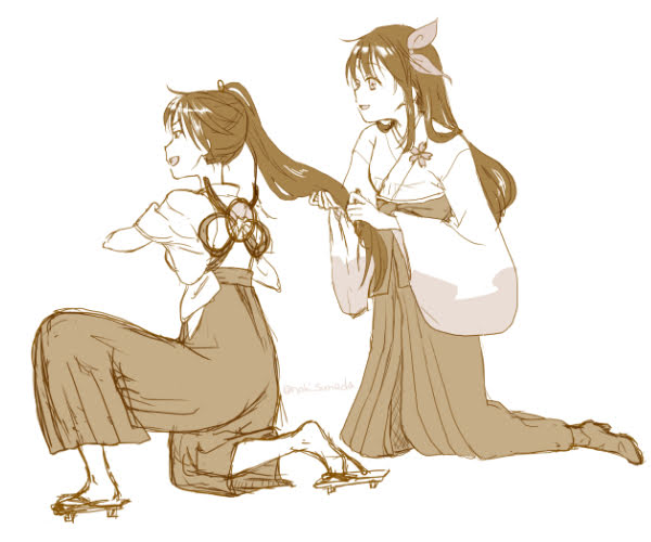 女袴のtwitterイラスト検索結果 女袴のtwitterイラスト検索結果